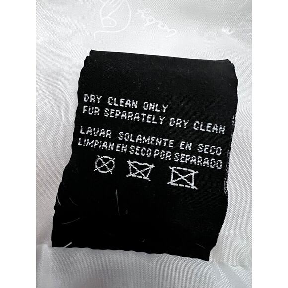 Baby Phat White Down Puffer Zip Hood Vintage Y2K Jacket Coat Medium Streetwear - Picture 15 of 16